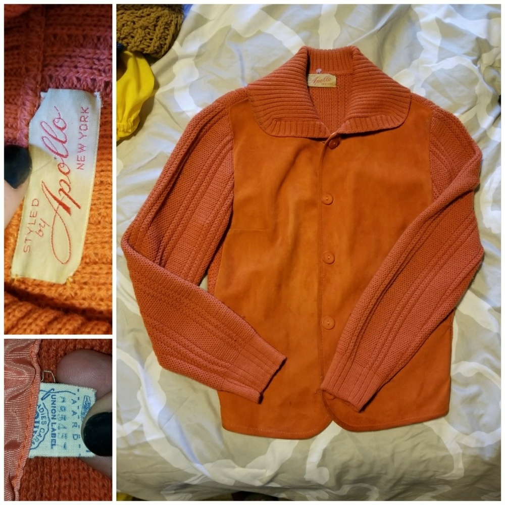 Authentic union made 1950s sweater
